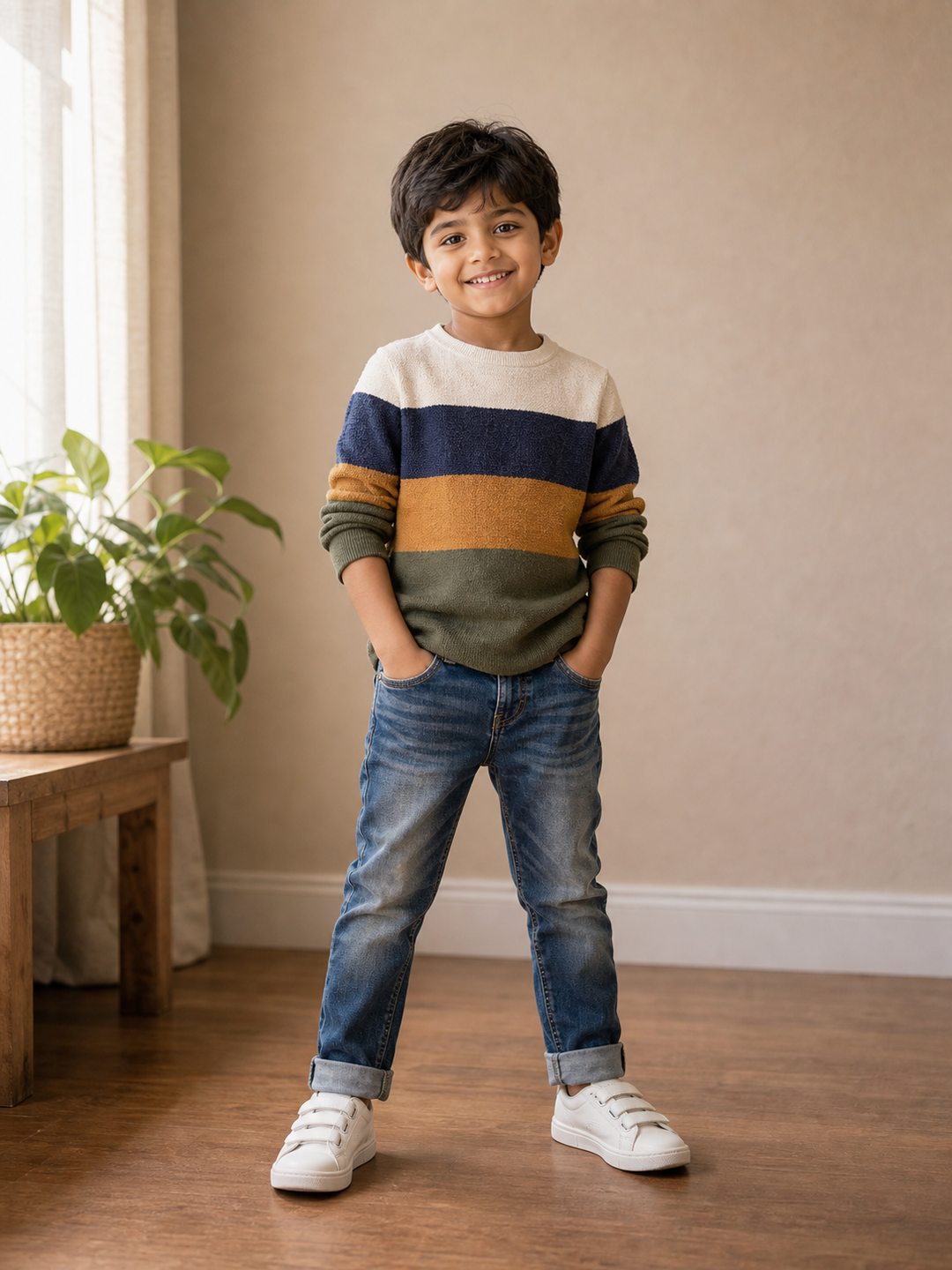 Kid Poses for Photography simple standing base pose reference