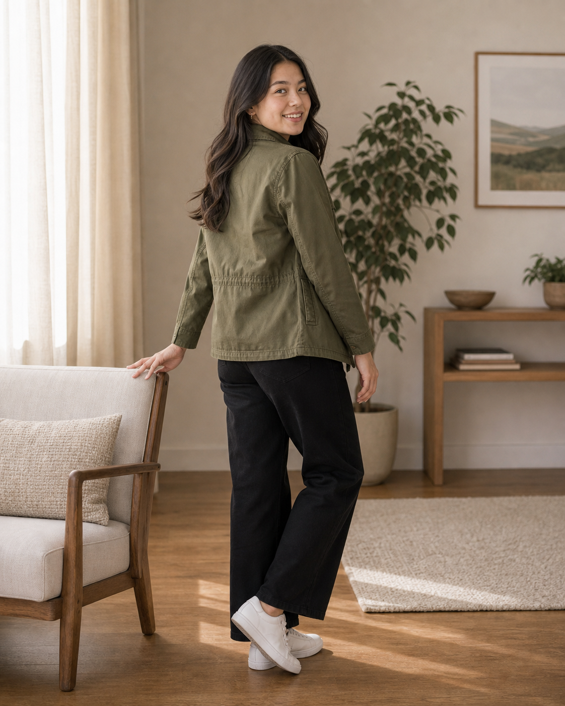 Photo Poses for Girls Indoor pose reference 3