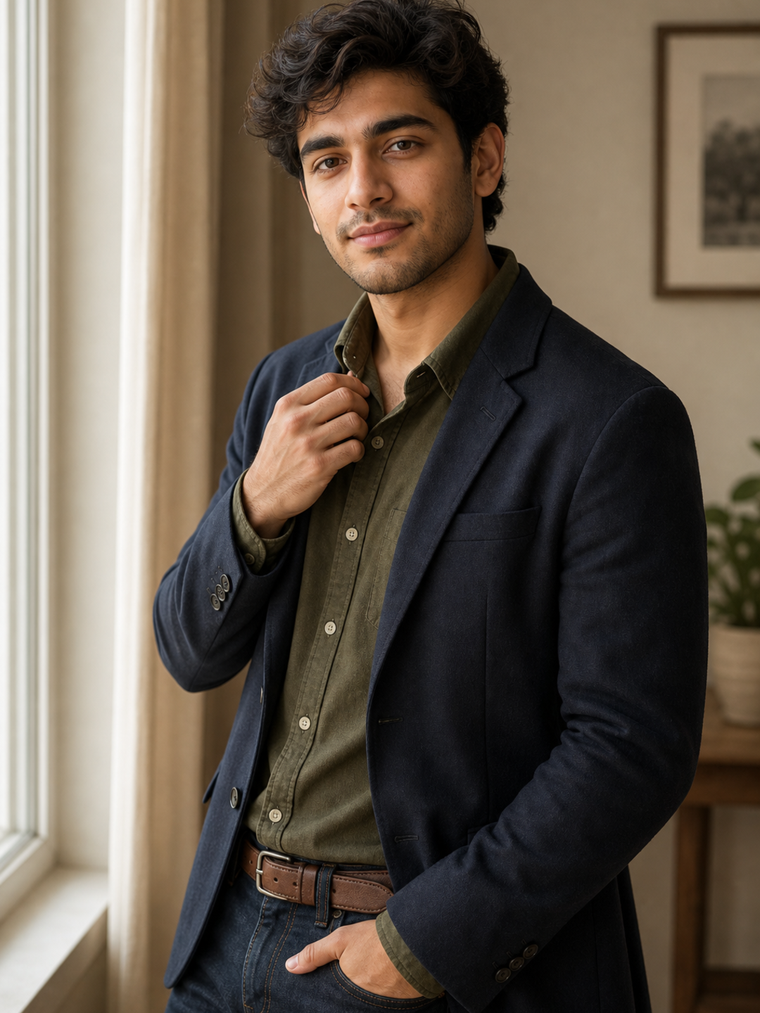 Pose for Profile Picture Boy clean portrait angle pose reference