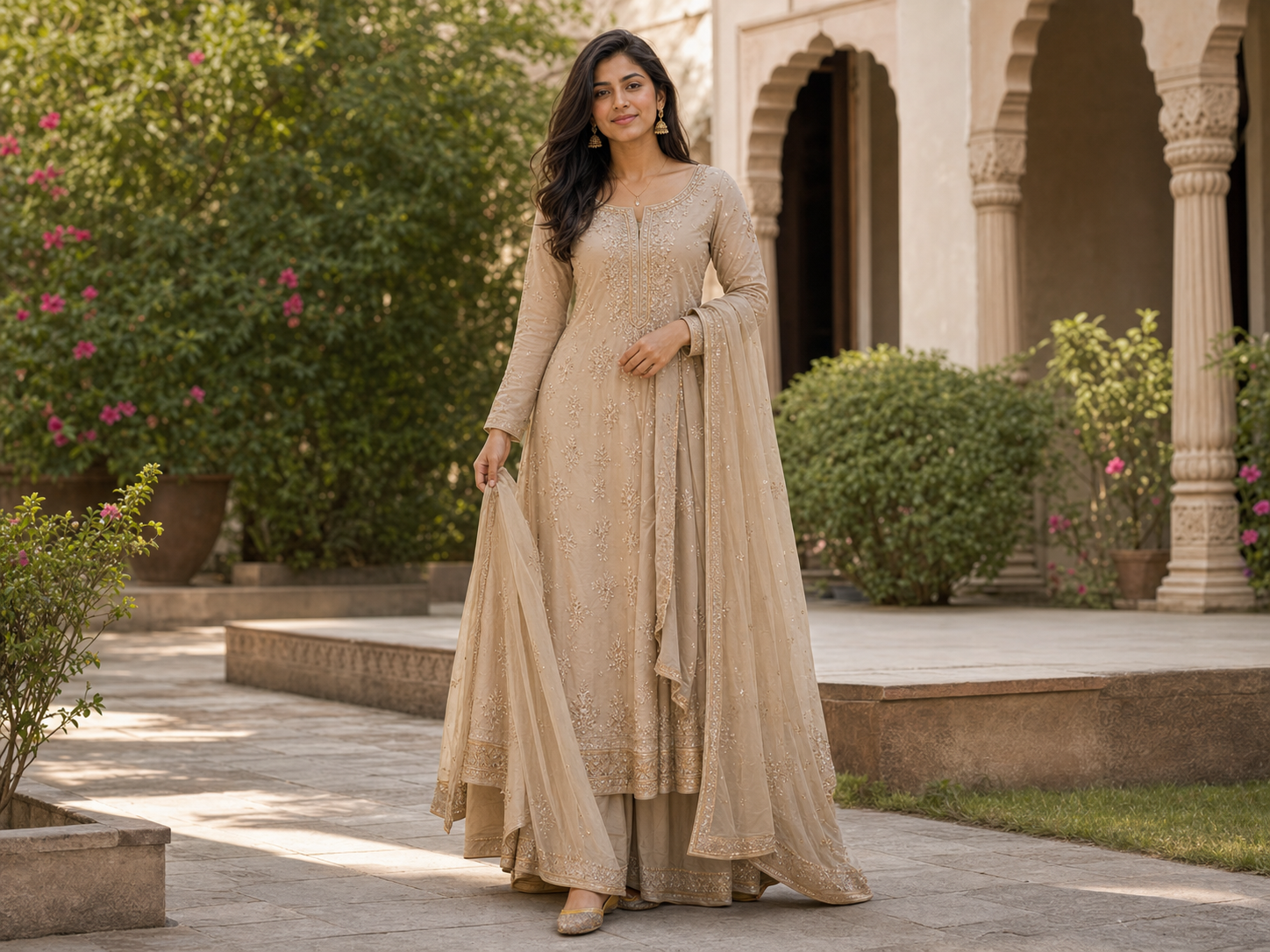 Lehenga or kurti pose reference for poses for eid